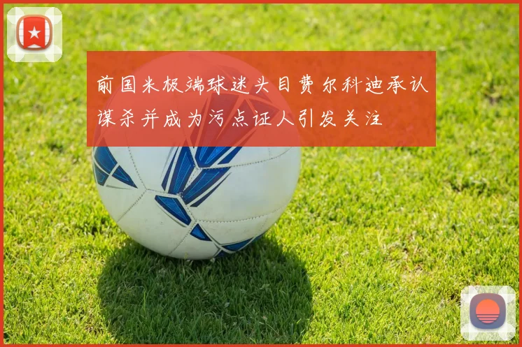 前国米极端球迷头目费尔科迪承认谋杀并成为污点证人引发关注
